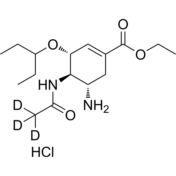 Oseltamivir-d3 hydrochloride (oseltamivir)